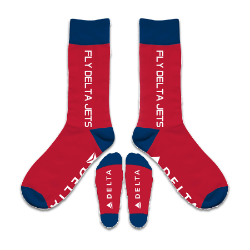 Fly Delta Jets Socks Thumbnail