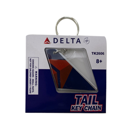 Delta Tail Keychain / Thumbnail