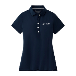 Navy Women's Peter Millar Performance Polo Thumbnail