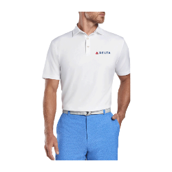 Peter Millar Performance Polo - White Thumbnail