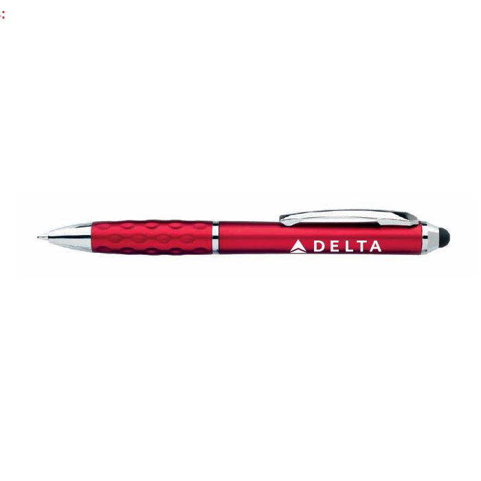 Tev Metallic Stylus Pen - Red