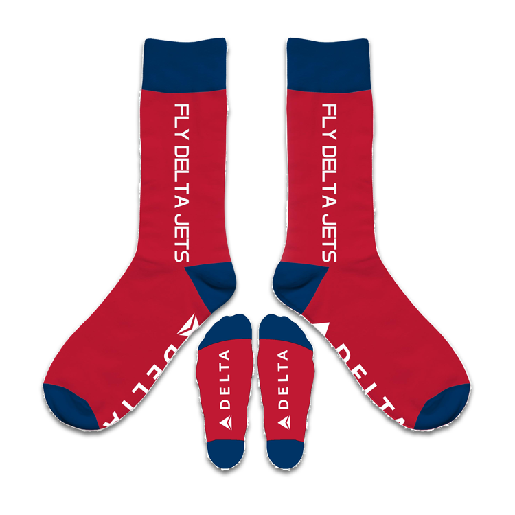 Fly Delta Jets Socks